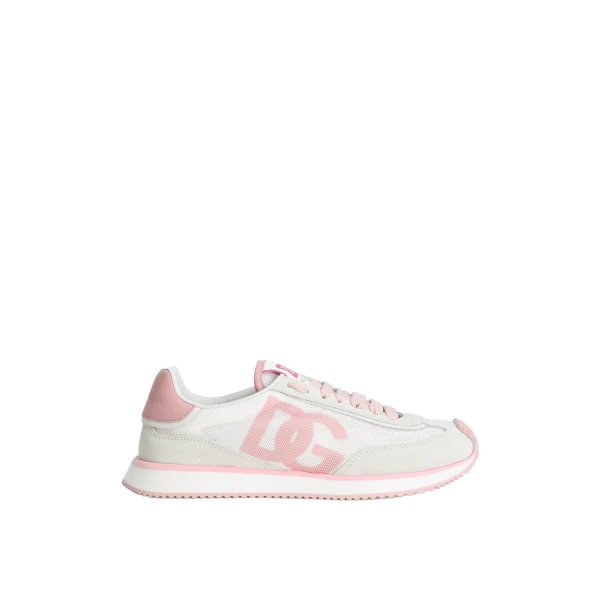 Mixed-material DG CUSHION sneakers