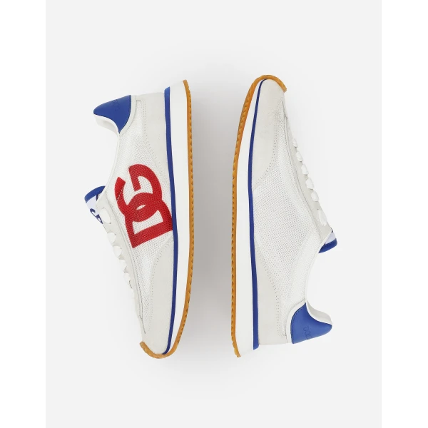Multicolour Dolce & Gabbana Mixed-material DG CUSHION sneakers, view 5 | Sneakers