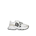 White Dolce & Gabbana Mixed-material Daymaster sneakers | Sneakers