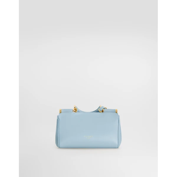 Azure Dolce & Gabbana My Sicily handbag, view 3 | Totes & Top-Handle Bags