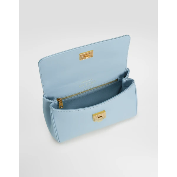 Azure Dolce & Gabbana My Sicily handbag, view 5 | Totes & Top-Handle Bags