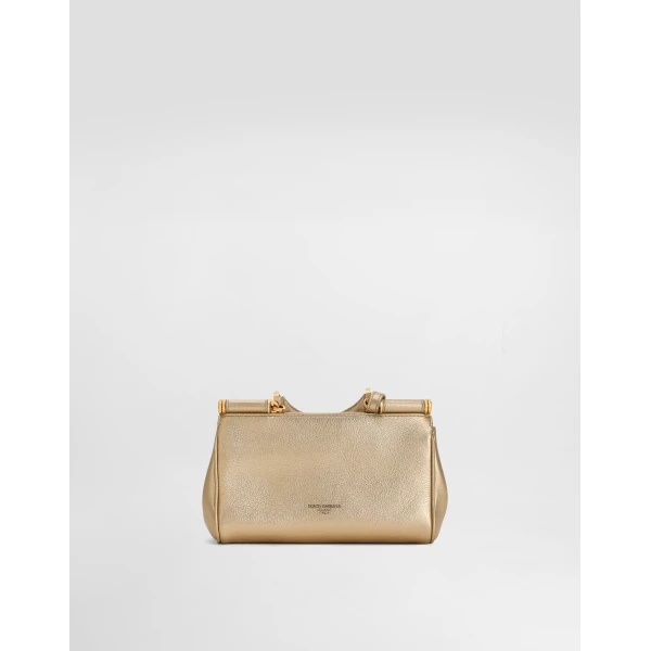 Gold Dolce & Gabbana My Sicily handbag, view 4 | Totes & Top-Handle Bags