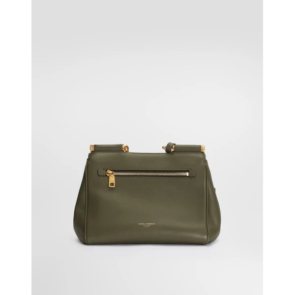 Green Dolce & Gabbana My Sicily handbag, view 4 | Totes & Top-Handle Bags