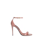 Pink Dolce & Gabbana Polished calfskin sandals | Sandals