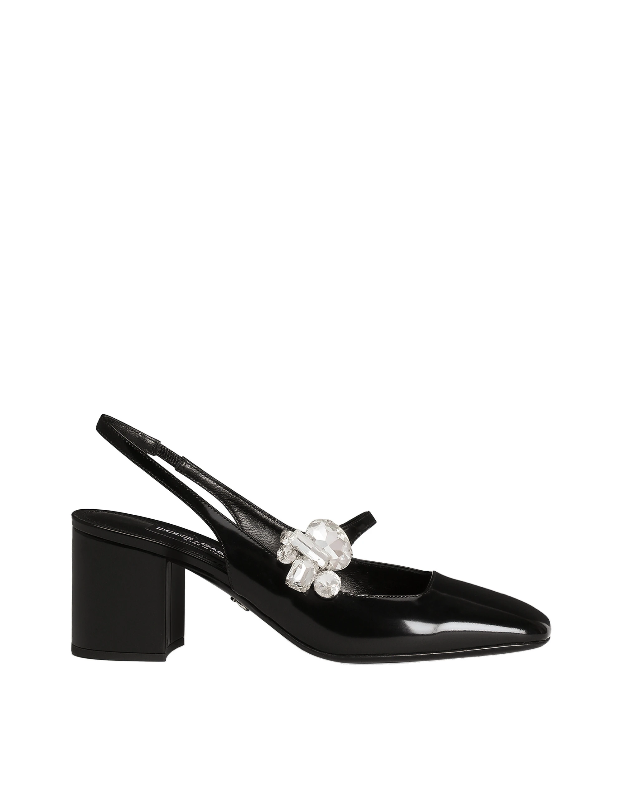 Dolce & Gabbana Polished calfskin slingback