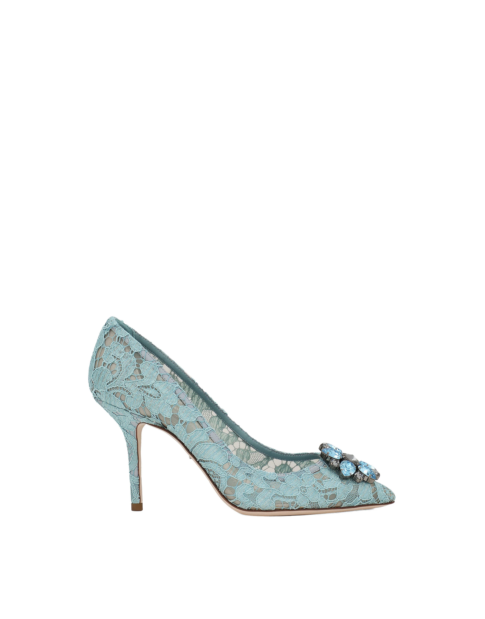 Dolce & Gabbana Pump in Taormina lace with crystals