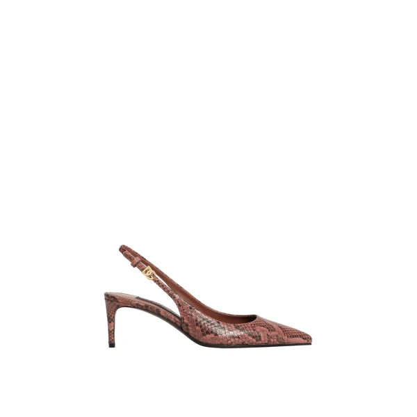 Python skin slingbacks