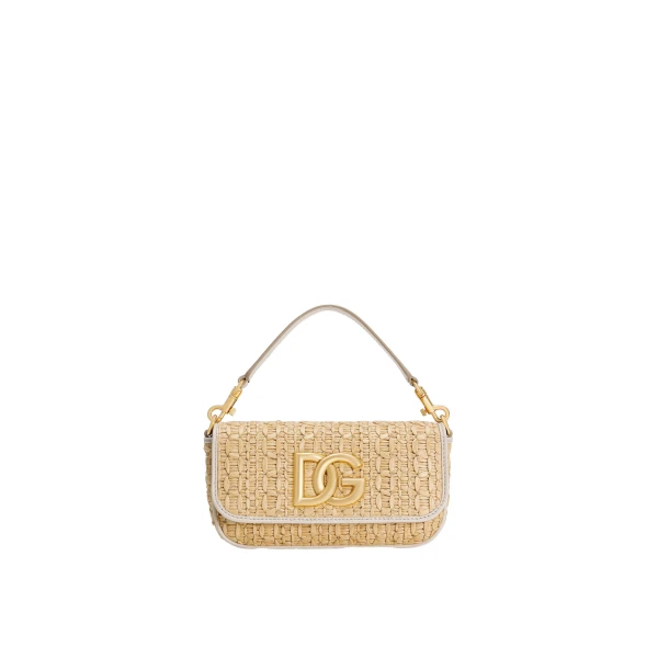 Multicolour Dolce & Gabbana Rafia crochet shoulder bag | Shoulder & Crossbody Bags