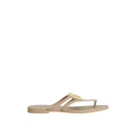 Multicolour Dolce & Gabbana Rubber beachwear slides with logo | Flip Flops & Slides