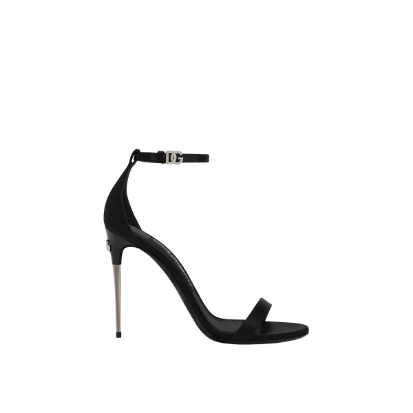 Satin sandals