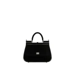 Black Dolce & Gabbana Sicily Box handbag | Totes & Top-Handle Bags