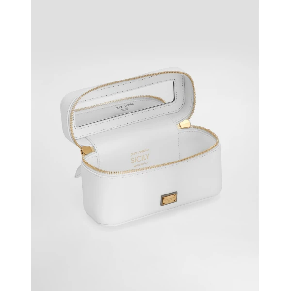 White Dolce & Gabbana Sicily crossbody bag, view 5 | Shoulder & Crossbody Bags