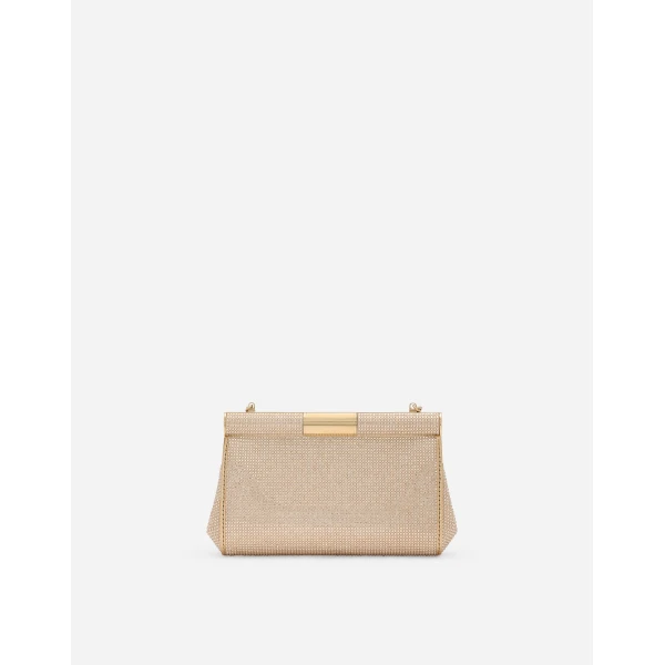 Beige Dolce & Gabbana Small Marlene shoulder bag, view 4 | Shoulder & Crossbody Bags