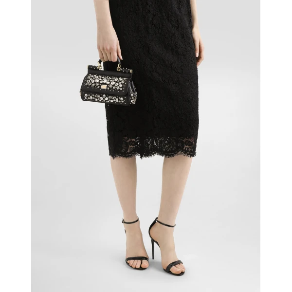 Multicolour Dolce & Gabbana Small Sicily handbag, view 2 | Totes & Top-Handle Bags