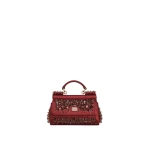 Red Dolce & Gabbana Small Sicily handbag | Totes & Top-Handle Bags