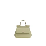 Green Dolce & Gabbana Small Sicily handbag in dauphine calfskin | Totes & Top-Handle Bags