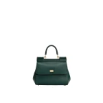 Green Dolce & Gabbana Small Sicily handbag in dauphine calfskin | Totes & Top-Handle Bags