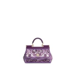 Multicolour Dolce & Gabbana Small Sicily handbag with Majolica embroidery | Totes & Top-Handle Bags