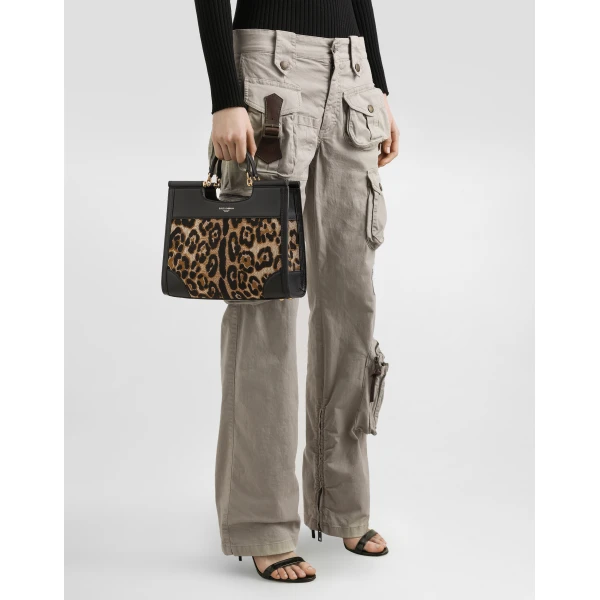 Multicolour Dolce & Gabbana Small Sicily shopper, view 2 | Totes & Top-Handle Bags