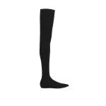 Black Dolce & Gabbana Stretch jersey thigh-high boots | Boots