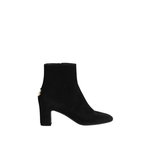 Suede ankle boot