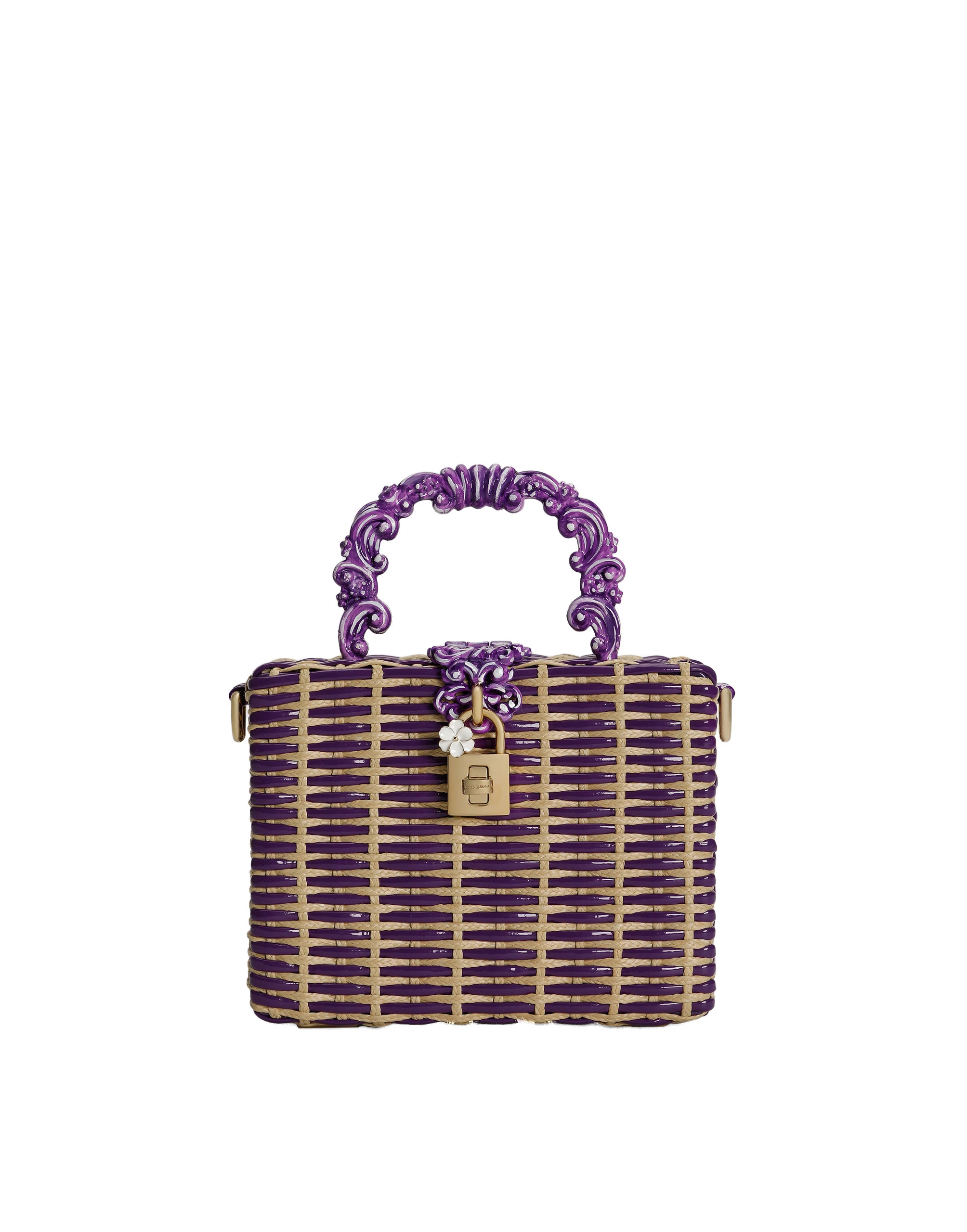 Dolce & Gabbana Woven Dolce Box handbag