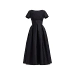 Elie Saab Brocade Midi Dress