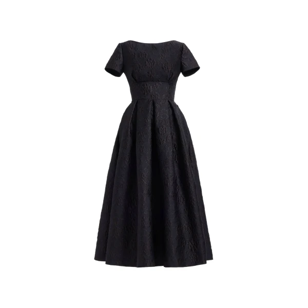 Brocade Midi Dress
