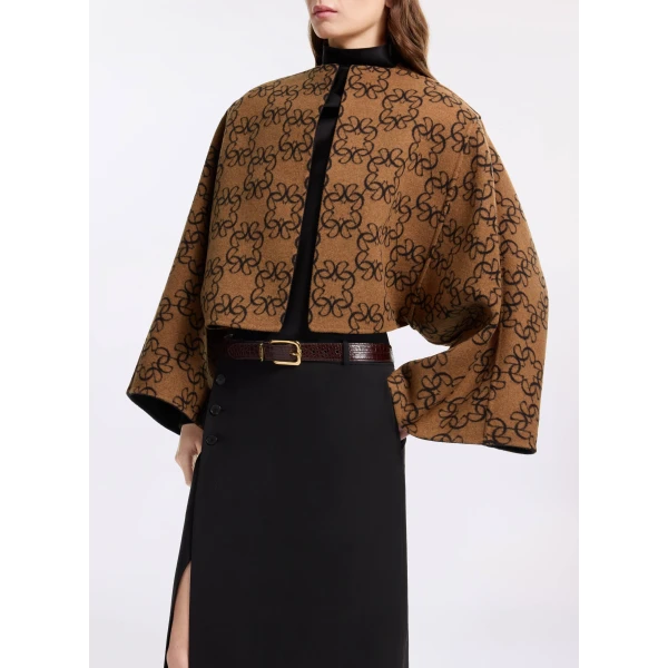 Elie Saab Reversible Wool Jacket