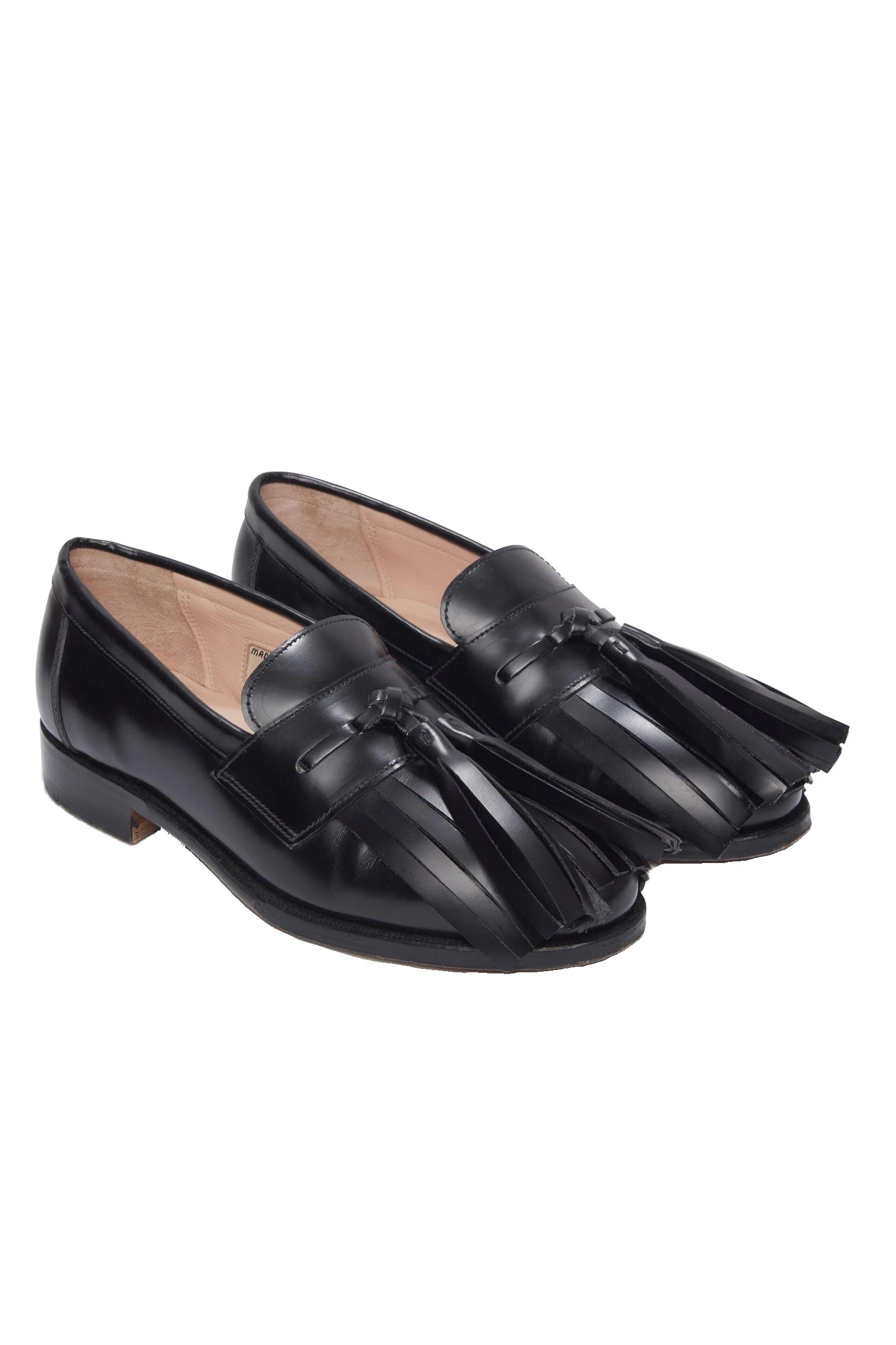 Emilia Wickstead Grenda Loafer in Black Leather Emilia Wickstead Grenda Loafer in Black Leather | Luxury Shoes