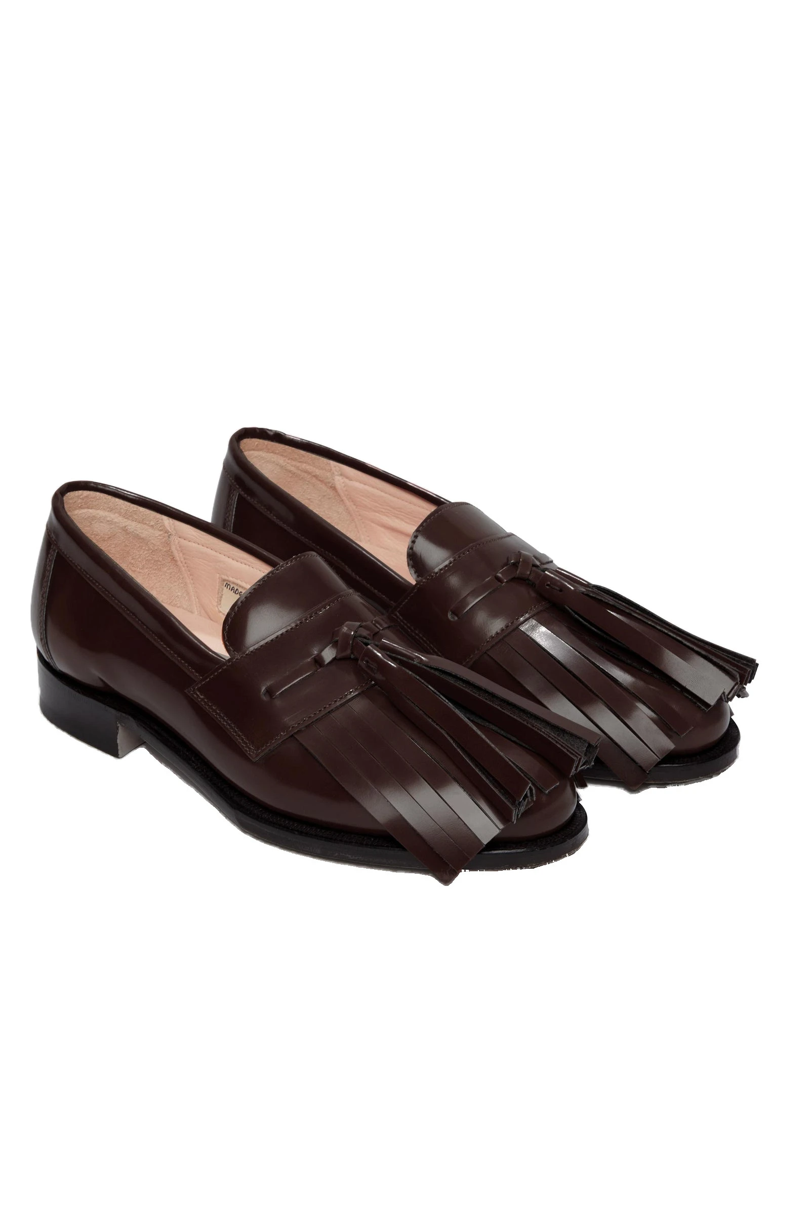 Emilia Wickstead Grenda Loafer in Dark Brown Leather Emilia Wickstead Grenda Loafer in Dark Brown Leather | Luxury Shoes