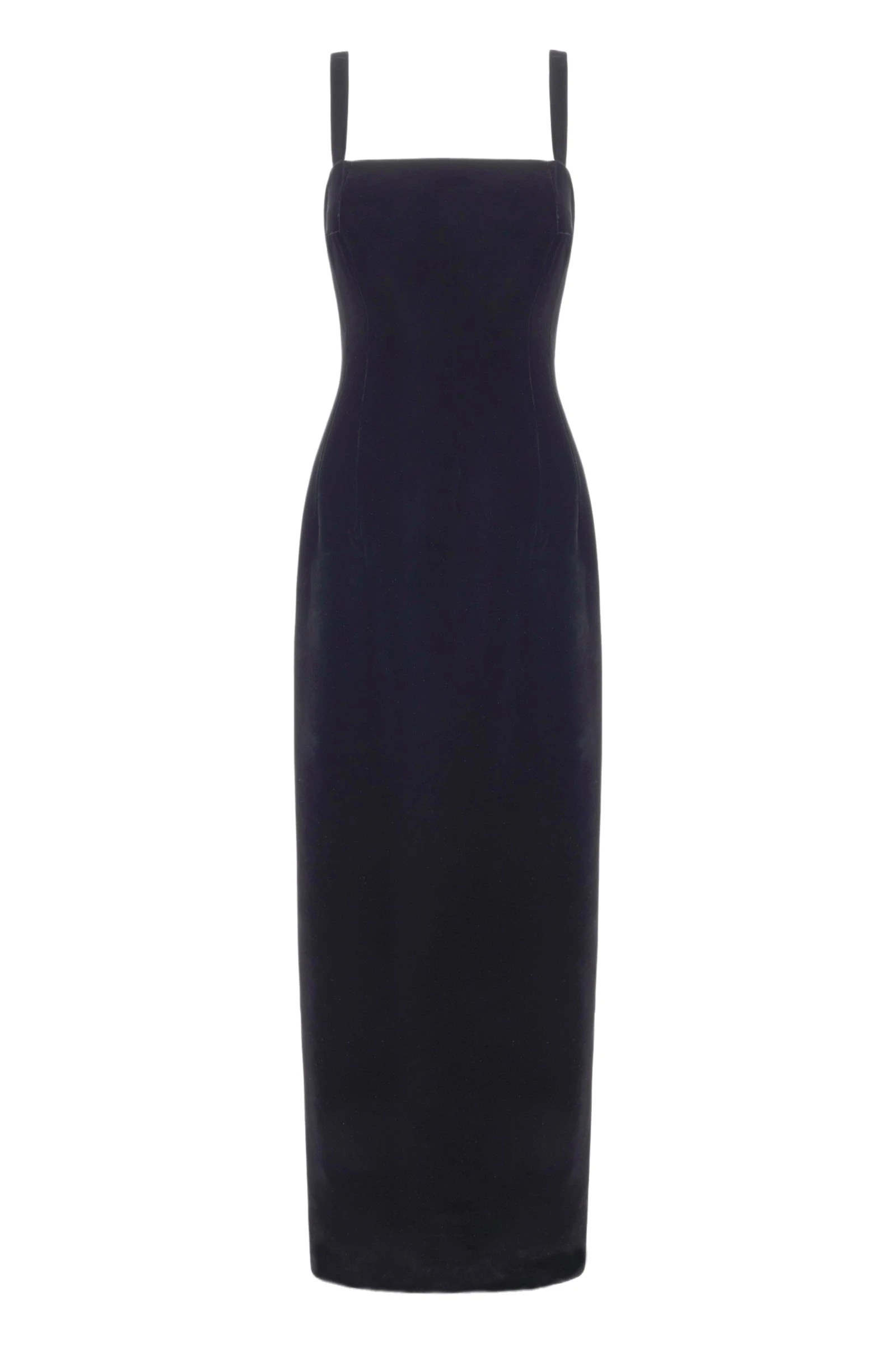 Emilia Wickstead Regina Dress in Black Velvet Emilia Wickstead Regina Dress in Black Velvet | Luxury Shoes