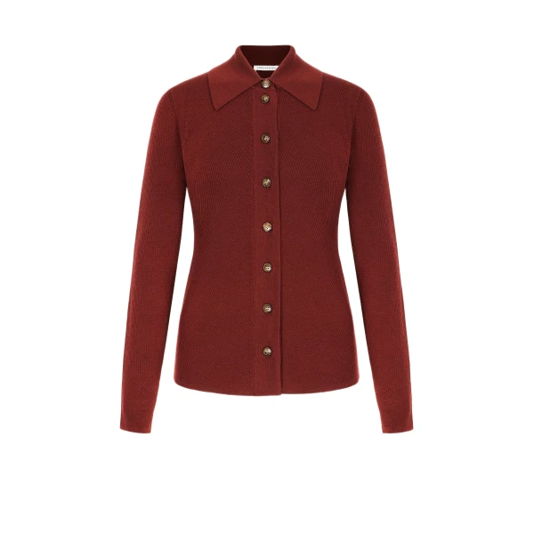 Reno Knit in Chestnut Brown Cashfeel