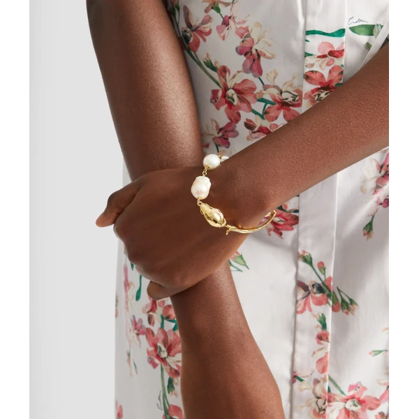 Erdem Bloom Pearl Bracelet | Bracelets | Luxury Shoes 