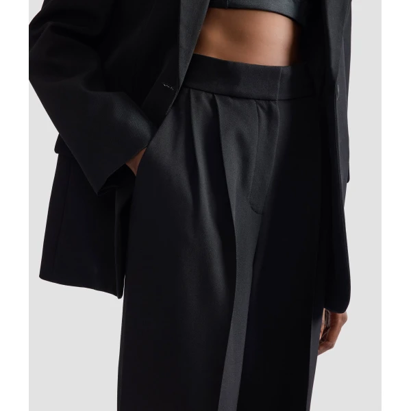 Erdem Grain De Poudre Wide Leg Trouser | Wide leg pants | Luxury Shoes 