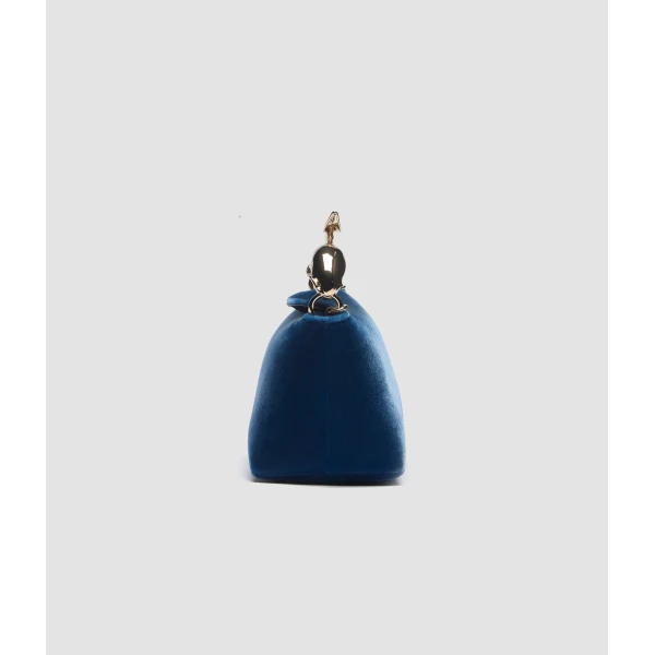 Erdem Micro Bloom Bag in Ink Velvet | Mini Bags | Luxury Shoes 