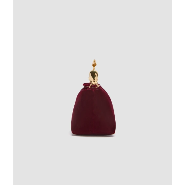 Erdem Micro Bloom Bag in Red Velvet | Mini Bags | Luxury Shoes 