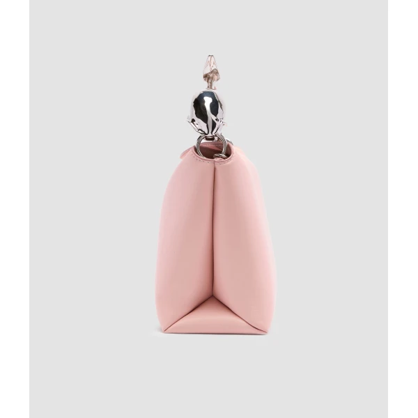 Erdem Midi Bloom Bag in Blush Leather | Totes & Top-Handle Bags | Luxury Shoes 
