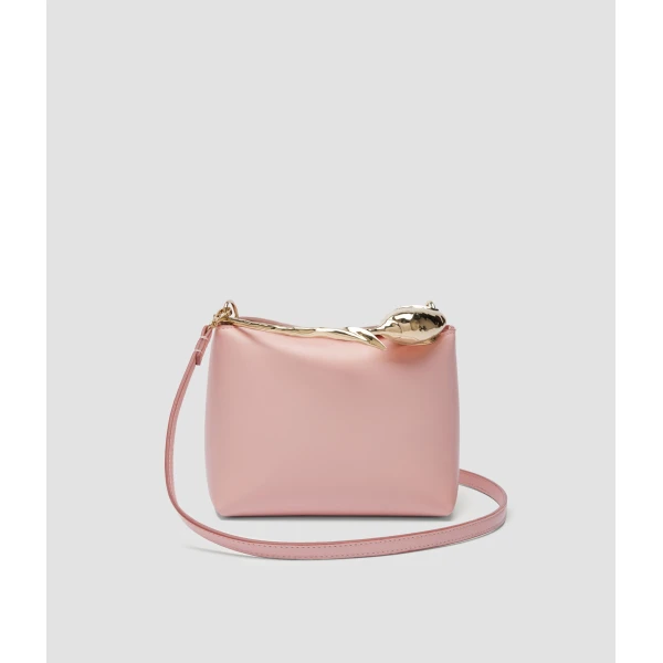 Erdem Mini Bloom Bag in Blush Leather | Mini Bags | Luxury Shoes 