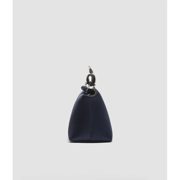 Erdem Mini Bloom Bag in Navy Satin | Mini Bags | Luxury Shoes 