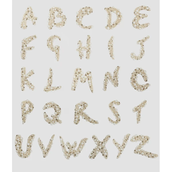 Erdem Pearl Alphabet Brooch O | Brooches & Pins | Luxury Shoes 
