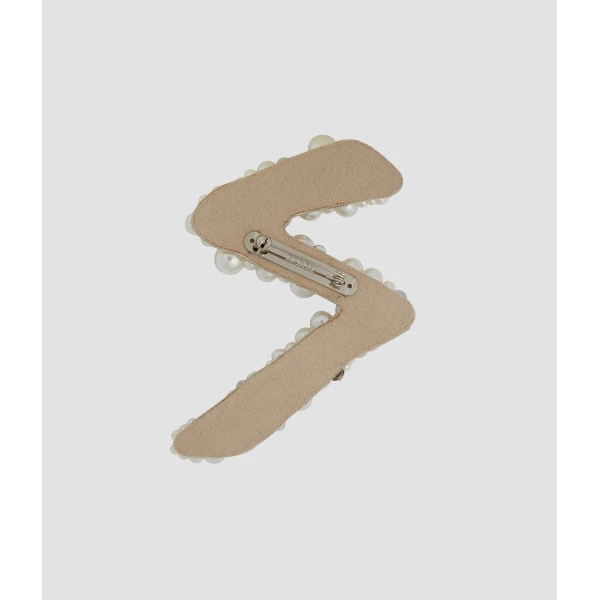 Erdem Pearl Alphabet Brooch Z | Brooches & Pins | Luxury Shoes 