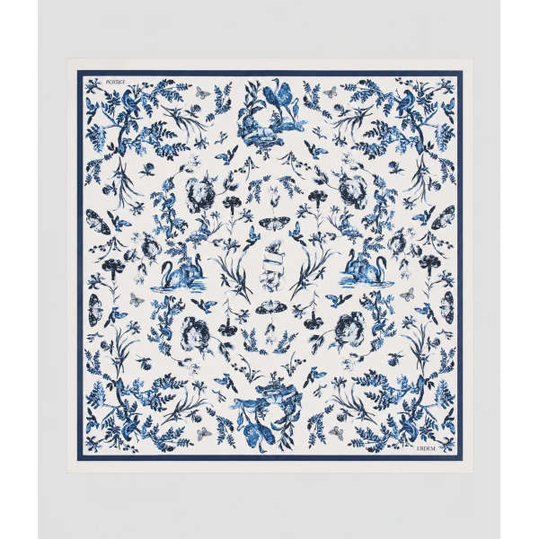Erdem Printed Scarf | Scarves | Luxury Shoes 