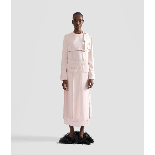 Erdem Satin Cady Long Sleeve Shirt | Shirts | Luxury Shoes 