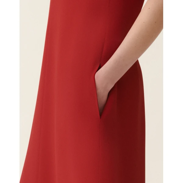 Fabiana Filippi Cady Dress in Red