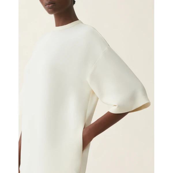 Fabiana Filippi Cady Maxi T-shirt Dress in Butter