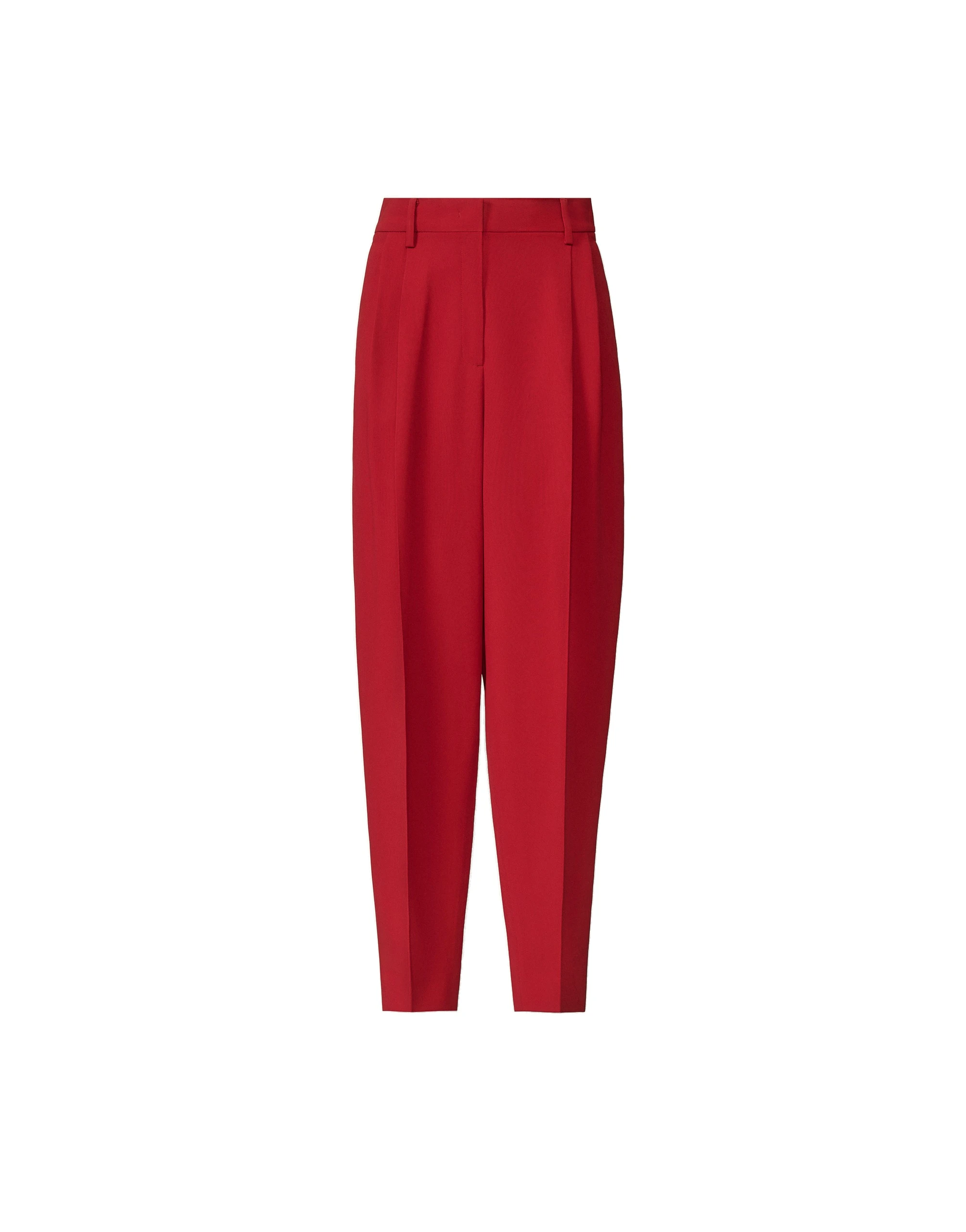 Fabiana-Filippi-Cady-Trousers-in-Red Fabiana Filippi Cady Trousers in Red