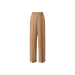 Fabiana Filippi Cool Wool Trousers in Rattan
