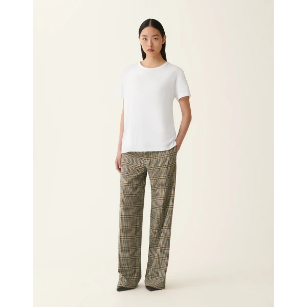 Fabiana Filippi Cotton Jersey T-shirt in Optic White
