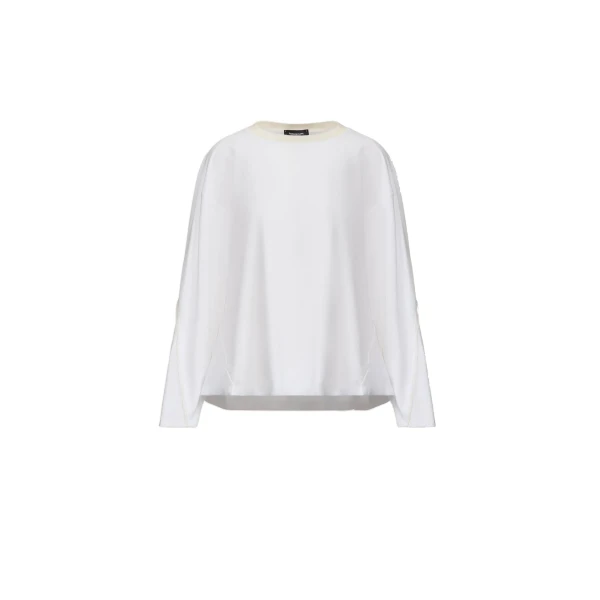 Cotton Jersey T-shirt in Optical White